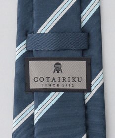 GOTAIRIKU GOTAIRIKU別注【日本製】シルク ネクタイ_ストライプ