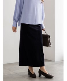 Te chichi ベロアナロースカート《2025Autumn catalog vol.2 item》