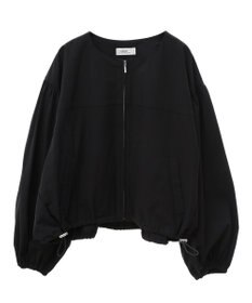 earth music&ecology ノーカラーボリュームブルゾン