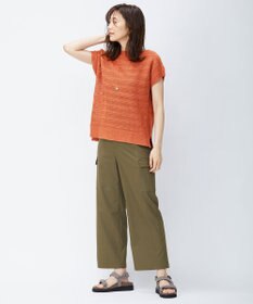 J.PRESS LADIES 【洗える】ヘンプレイヤード ニット