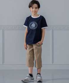 J.PRESS KIDS 【100-130cm】コットンストレッチ 7分丈パンツ