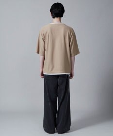 WEGO フェイクレイヤードキーネックT（S）