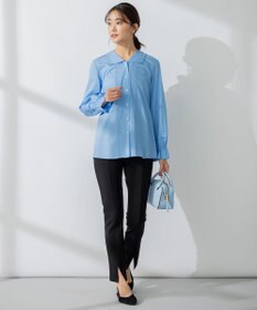 組曲 レースコンビセーラーカラー ブラウス