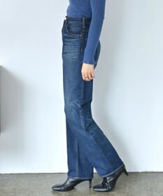 caqu modern classic テーパードデニムパンツ USEDWASH