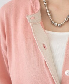 AMERICAN HOLIC 配色シアーカーディガン