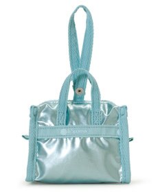 LeSportsac MICRO WEEKENDER CHARM/アクアブルーシャイン