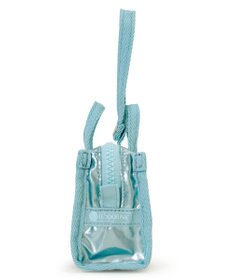 LeSportsac MICRO WEEKENDER CHARM/アクアブルーシャイン
