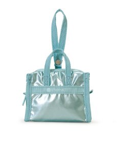 LeSportsac MICRO WEEKENDER CHARM/アクアブルーシャイン