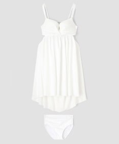 San-ai Resort（三愛水着楽園） 【WEB限定商品】【UPF50＋】ワコール共同開発ノンワイヤーなのにぷっくり美胸を作る【ダブルアップ】　ノンワイヤーAライン水着 M1 M2 L1　　【San-ai Resort（サンアイリゾート）】
