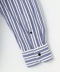 JOSEPH ABBOUD 【オーガニックコットン】オーガニックコードストライプ シャツ