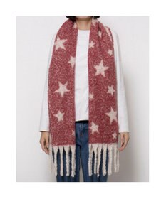 UNBILLION カシュネ cache nez / リサイクルポリ星柄ジャカードストール