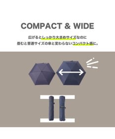 MOONBAT 【大きめ】晴雨兼用日傘 折りたたみ傘 無地／一級遮光 遮熱 UV ワイド54cm