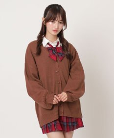 WEGO 【SCHOOLITEM】ニットカーディガン