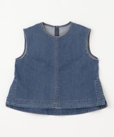 UNFILO L UNFILO DENIM LIGHT ノースリーブブラウス