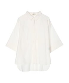 earth music&ecology ワイドスリーブ半袖シャツ