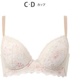 Wing ブラジャー 背中の段差を軽減 脇高設計 パーソナライズ設計 【脇も背中もきれいブラ】 Gカップまで対応 大きいサイズ KB2723 ウイング／ワコール