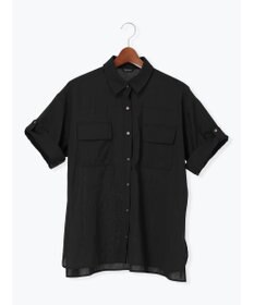 Te chichi Wポケット5分袖オーバーシャツ《2026 SUMMER LOOK item》