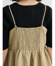 Green Parks ・ＥＬＥＮＣＡＲＥ　ＤＵＥ　フクレキャミワンピース