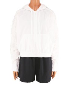 San-ai Resort（三愛水着楽園） WEB限定商品ショートラッシュパーカー付きリブタンキニ水着+レギンス付き5点セット【Beach Queen（ビーチクイーン）】