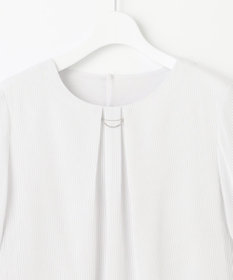 J.PRESS LADIES L シアーストライプ カットソー