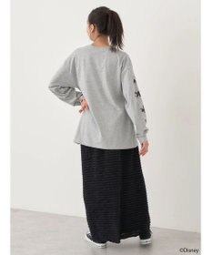 earth music&ecology Ｄｉｓｎｅｙ／袖プリントフィガロロンＴ