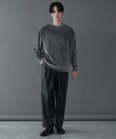 WEGO 【ユニセックス着用ITEM】マイクロシャギーワンポイントプルオーバー