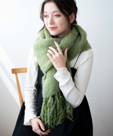 WEGO ブークレニットロングマフラー