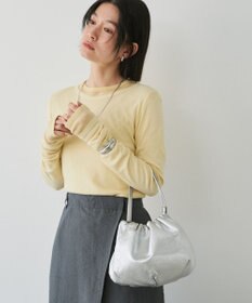 russet レザー巾着4WAYショルダーバッグ(CE-1454)