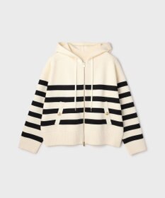 GRACE CONTINENTAL フォルムニットパーカー