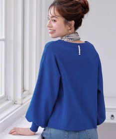 Tiaclasse 【安田美沙子さん着用・新色追加・洗える】ボリュームパフスリーブニット