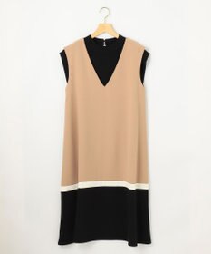 組曲 L 【2SET・WEB限定】バイカラー ジャンスカニットセット