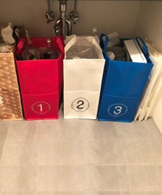 ROOTOTE 9681【3個セット：ゴミ箱・収納・エコバッグ】/ RTルー・ ガービッジ 30L 3P-C