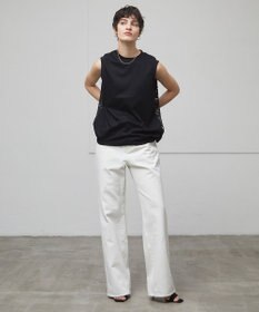 BEIGE， 【洗える】VICTOR / ワイドデニムパンツ