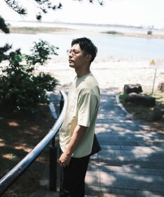 SHARE PARK MENS 【UVカット・吸水速乾・ストレッチ・軽量 】ポケットロゴTシャツ（L・XLサイズ）