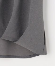 組曲 【接触冷感・WEB限定】ジョーゼットジャージードルマンスリーブ ブラウス