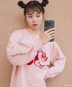 earth music&ecology 【予約】【綿100％】Disney/アソートプリントロンTEE