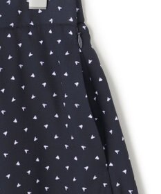 23区 L 【洗える】トライアングルプリント スカート