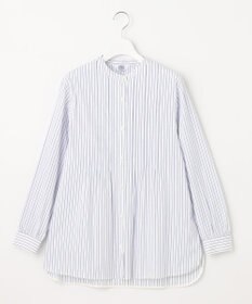 J.PRESS LADIES 【洗える】 BEZ VEGA ピンタック ストライプ ブラウス