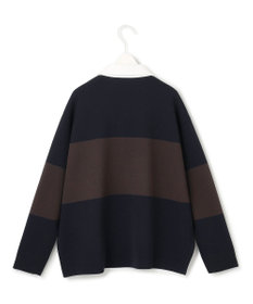 ICB 【洗える】 シンセティックダブルフェイス ラガーニットプルオーバー