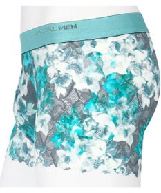 WACOAL MEN WACOAL MEN 【レースボクサー】 ボクサーパンツ フロント快適グラマラス 通気性 スカラ始末(裾部分) 前閉じ レース 下着 メンズ WT3826 /ワコールメン