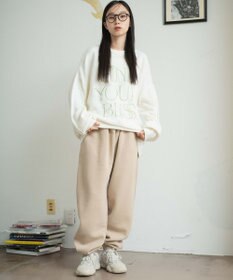 WEGO 【ユニセックス着用ITEM/ウエストゴム】スウェットパンツ