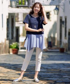 Tiaclasse 【安田美沙子さん着用・日本製】変形マーブルモチーフネックレス