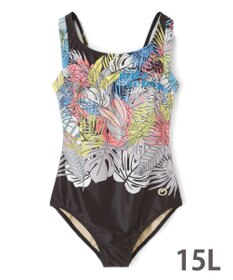 San-ai Resort（三愛水着楽園） フィットネス水着ワンピース大きいサイズ15L【mila schon（ミラ・ショーン）】