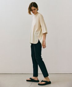 BEIGE， 【BEIGEecru/WEB限定・洗える】JERSEY STITCH / コットンオーバーサイズトップス