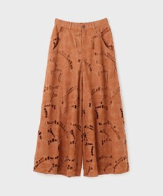 GRACE CONTINENTAL カットワークバギーパンツ