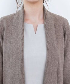 Tiaclasse 【新色追加・洗える】ミラノリブミドル丈カーディガン