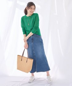 ANY 【アンチピリング】メッシュニットプルオーバー