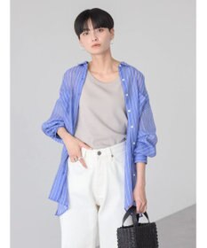 AMERICAN HOLIC シアーＣＯＯＬポケット付きルーズシャツ