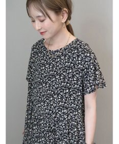 AMERICAN HOLIC アソートプリントフレンチスリーブワンピース