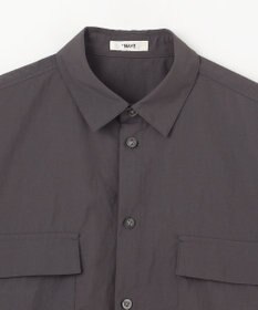 NAVE 【ReNAVE・洗える/撥水加工/接触冷感/UVケア/セットアップ】ナイロンタスラン シャツ